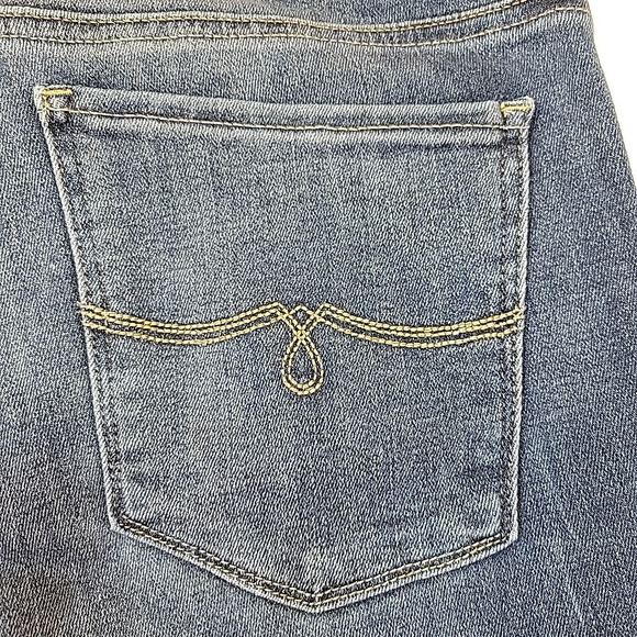 Lucky Brand 221 Straight Jeans Womens 14x32 Blue Medium Wash Denim - Picture 10 of 12